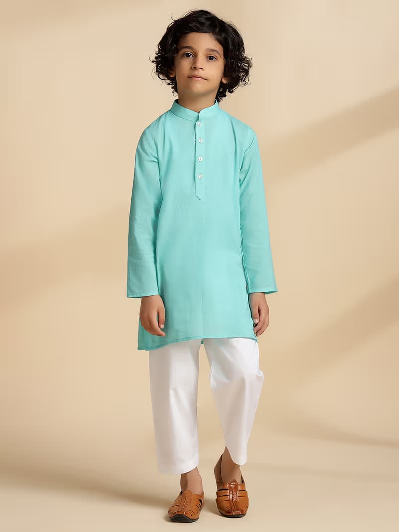 Kids Casual Cotton Kurta