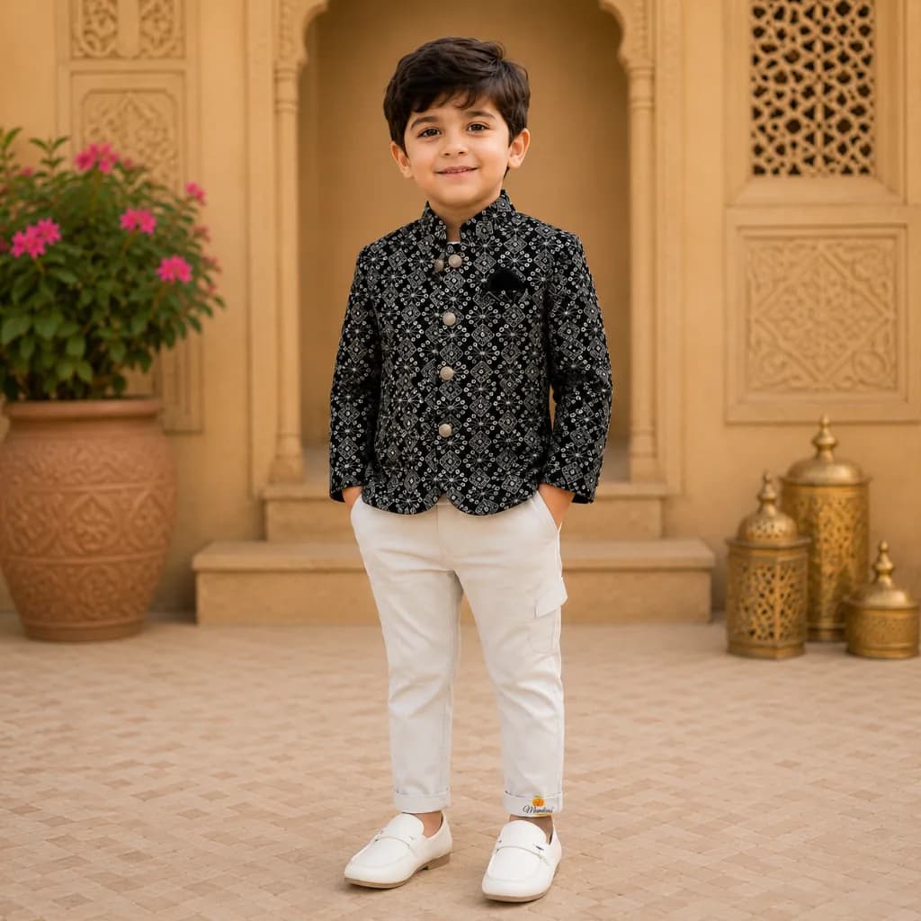 Boys Designer Jodhpuri Set