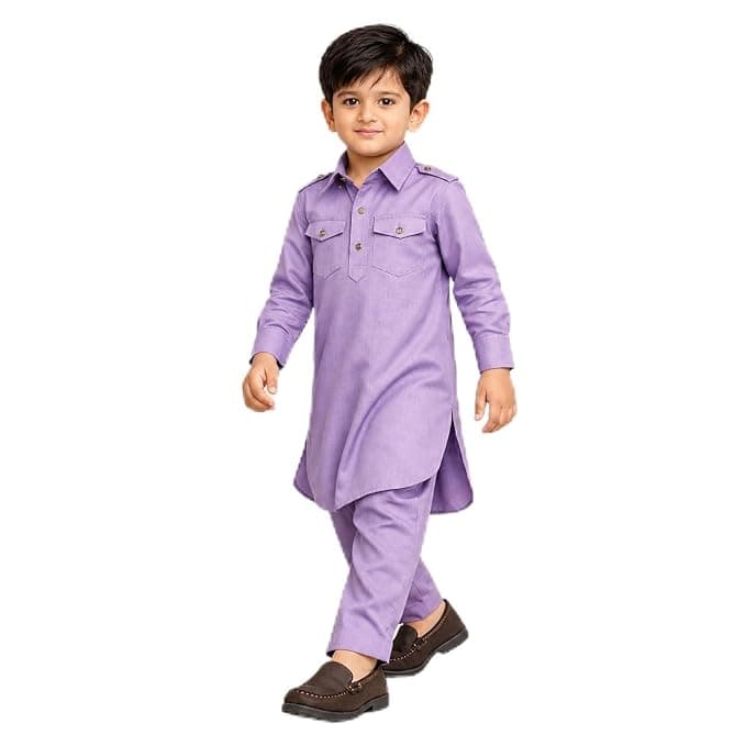 Boys Linen Blend Pathani