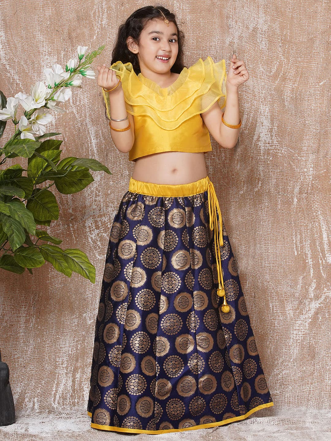 Kids Brocade Festive Set