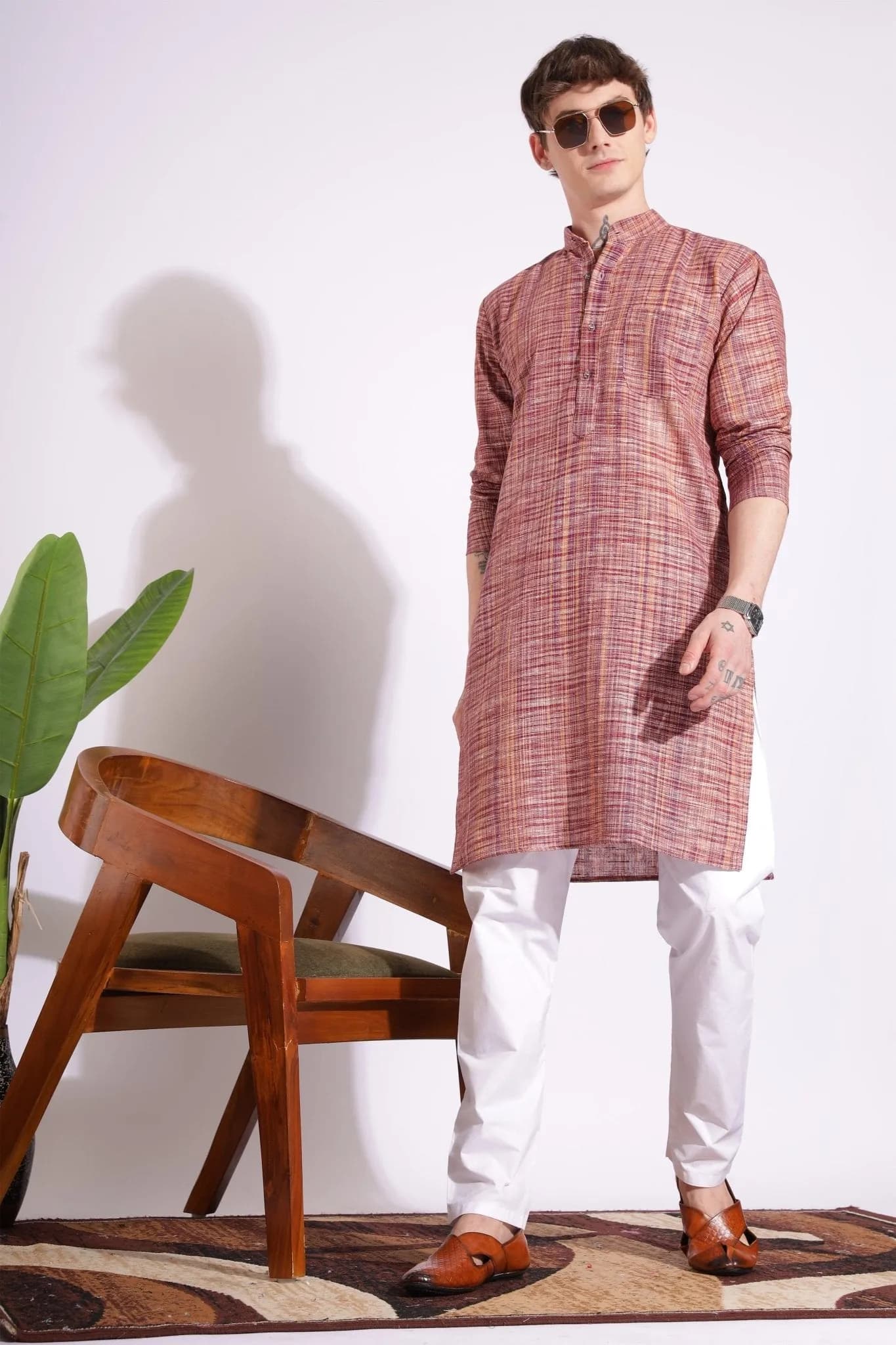 Khadi Cotton Kurta Pajama
