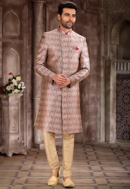 Designer Digital Print Sherwani