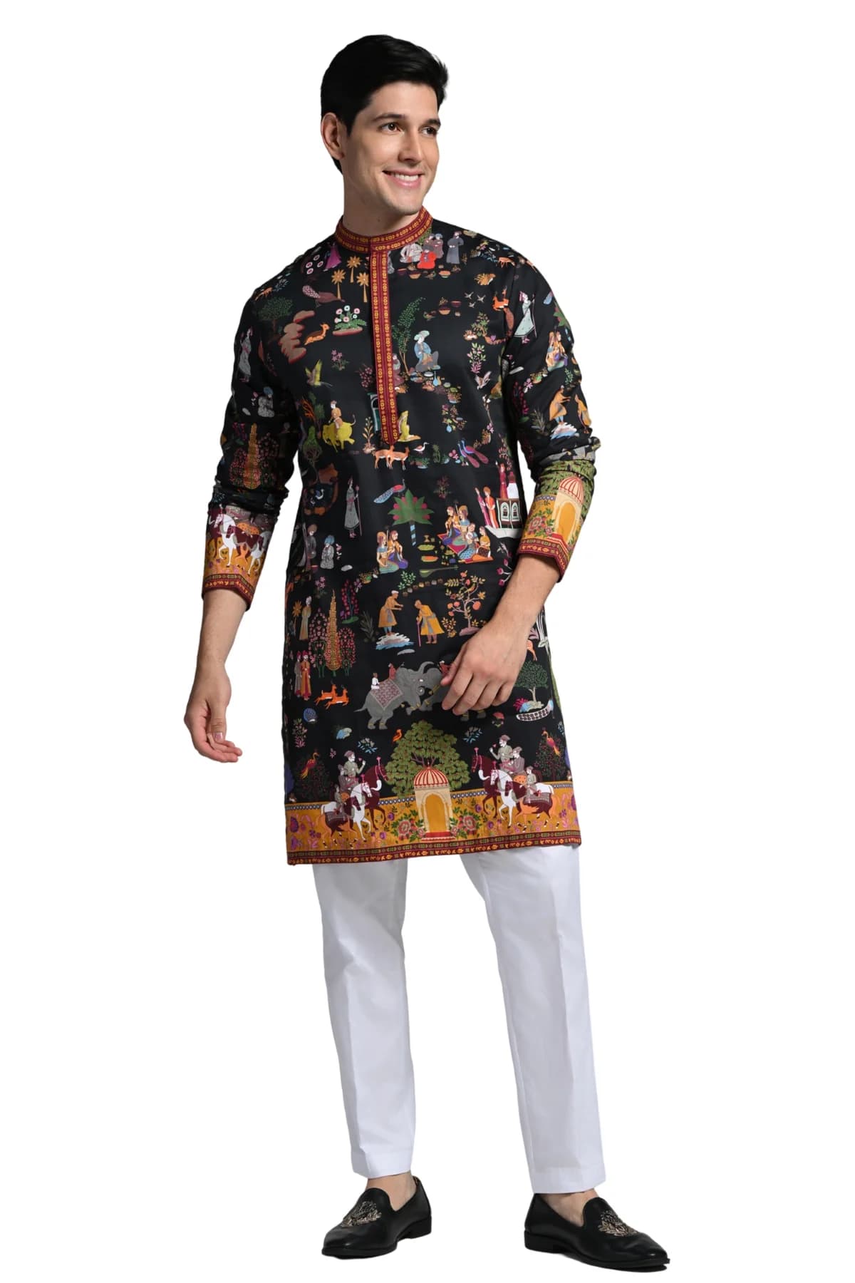 Designer Layered Kurta Set