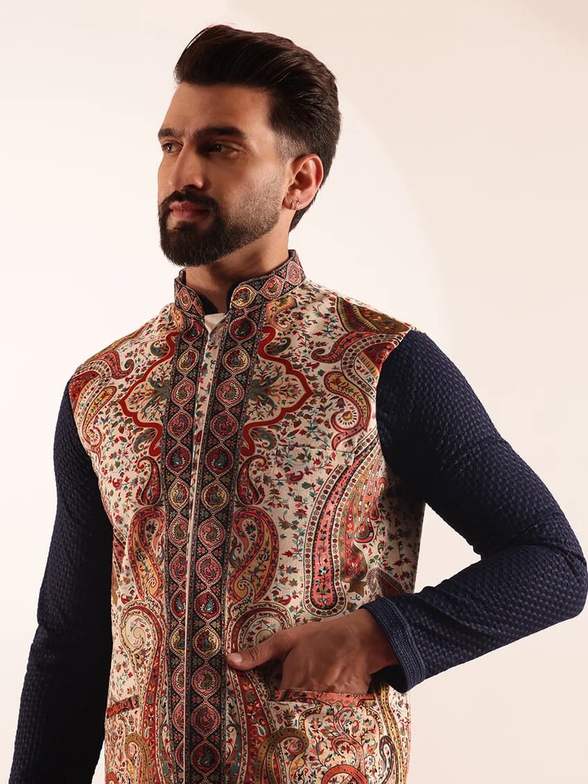 Banarasi Brocade Nehru Jacket
