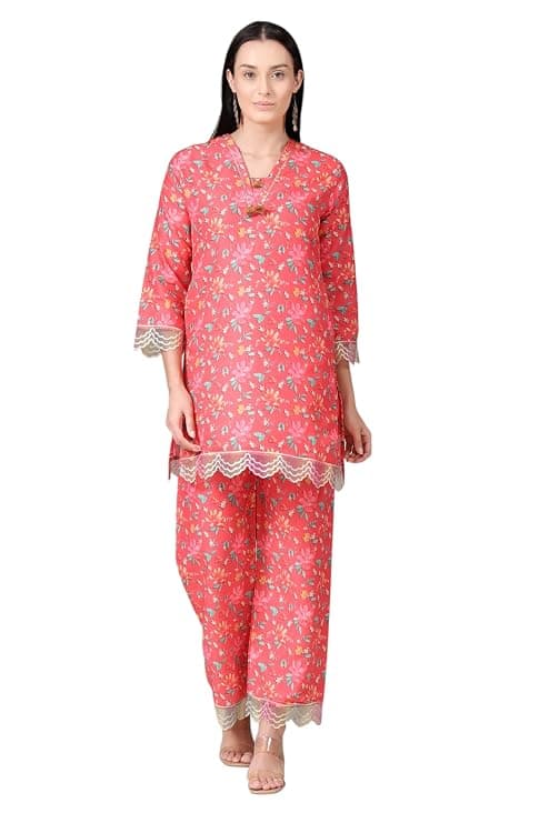 Silk Blend Patiala Suit