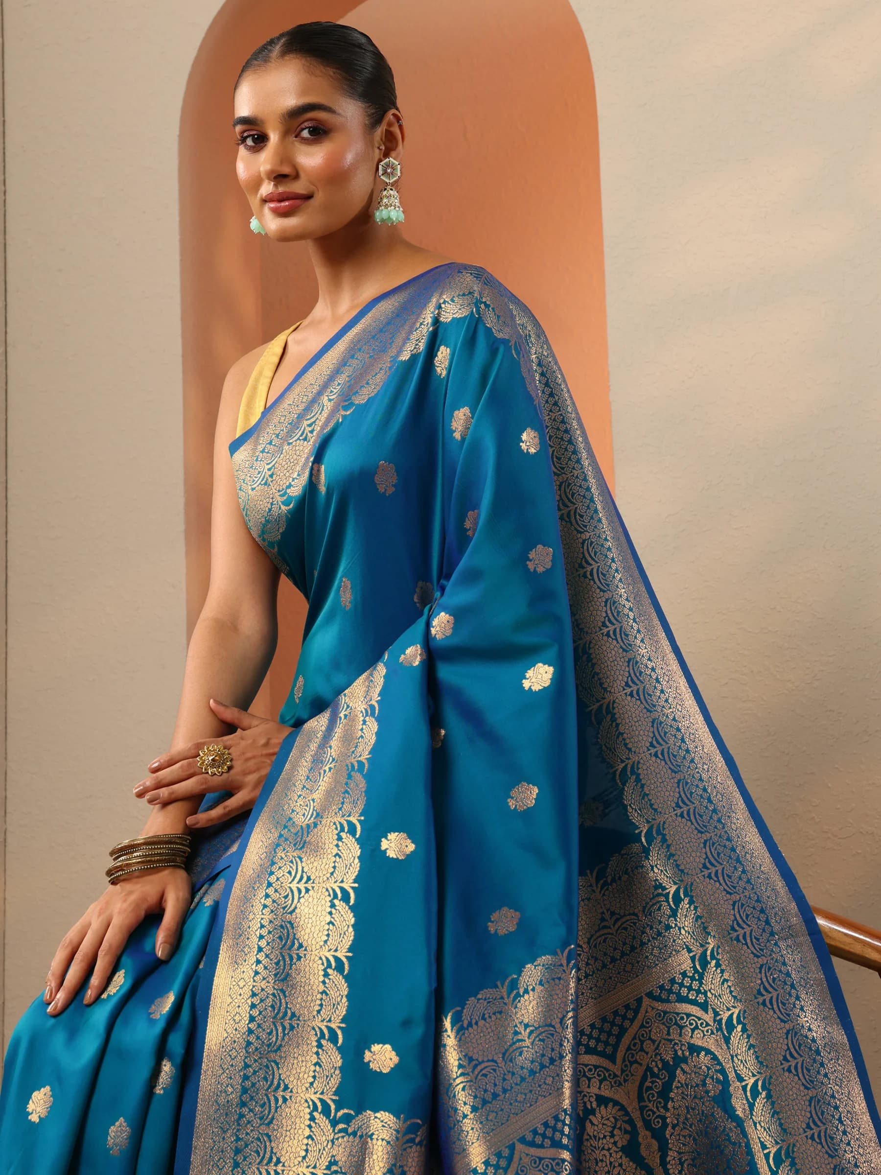 Zari Woven Banarasi Saree