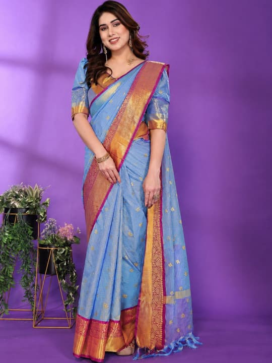 Kanchi Cotton Silk Saree