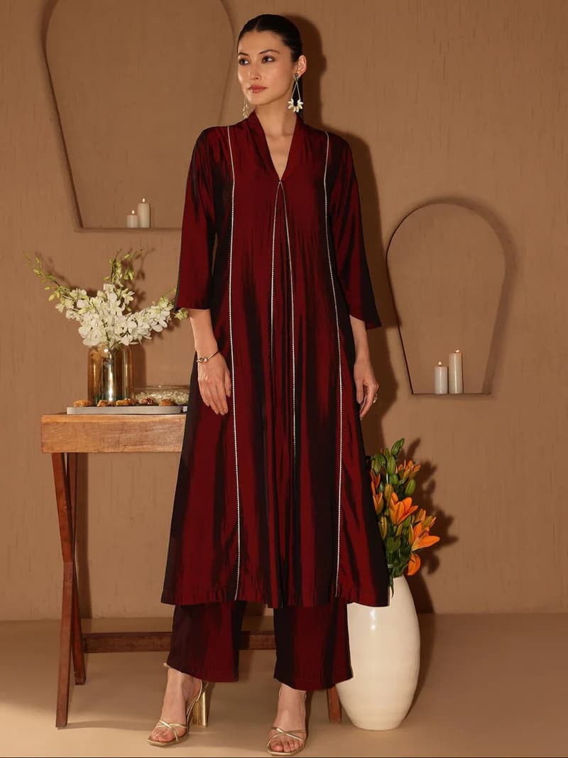 Rayon Blend A-Line Kurta
