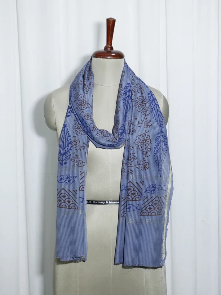 Maheshwari Silk Cotton Stole