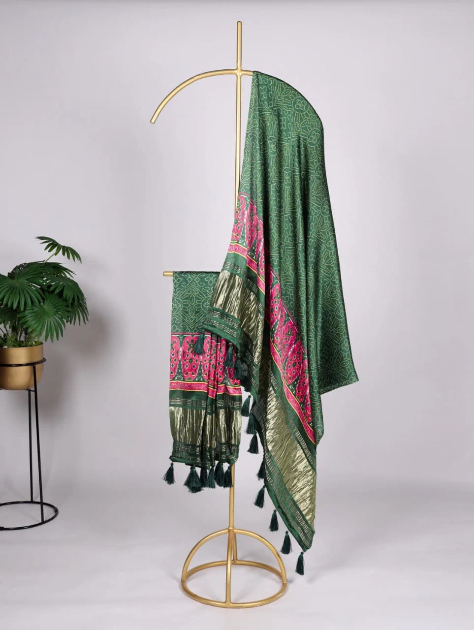 Designer Fringe Dupatta