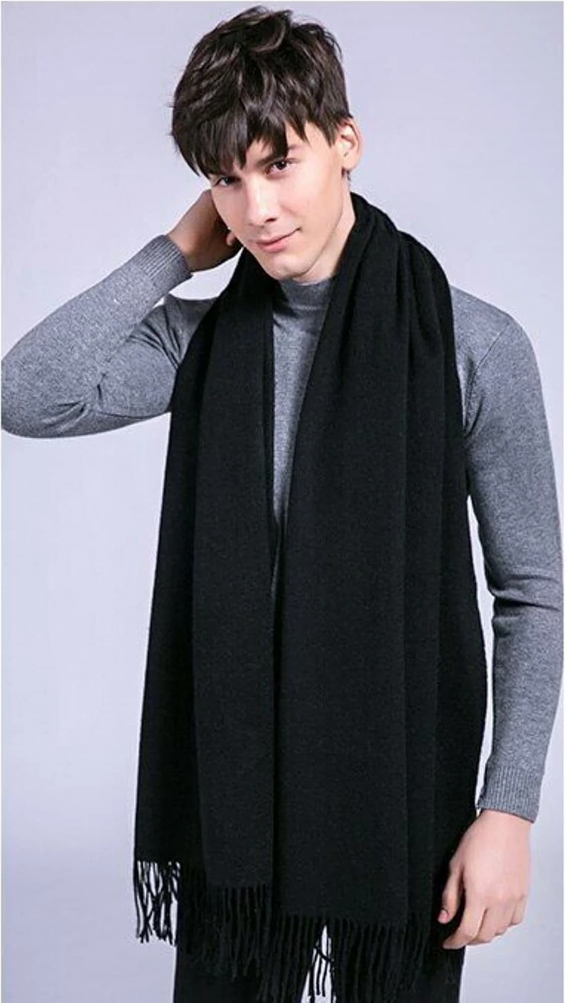 Cashmere Blend Winter Shawl