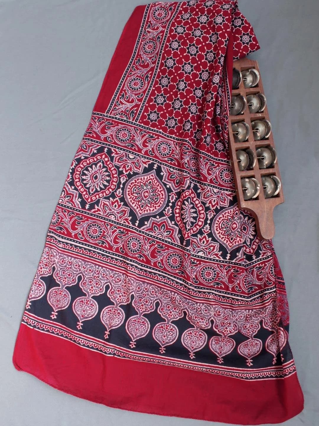 Ajrakh Print Cotton Stole