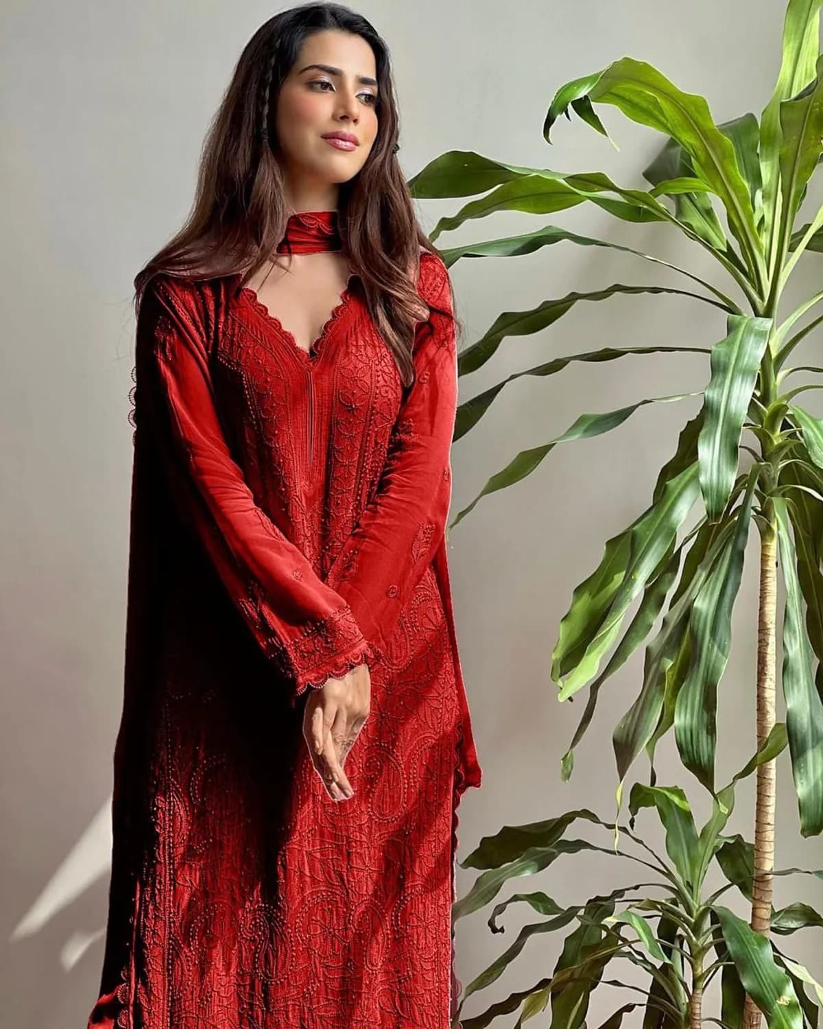 Chikankari Embroidered Kurta Set